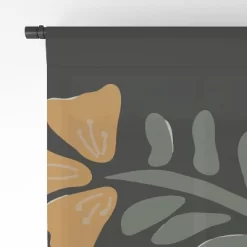 Miho TROPICAL Floral Night Single Panel Sheer Window Curtain - Deny Designs -Home Decoration Store GUEST 8347e0f8 1c8b 4081 90a7 993fdecb2975