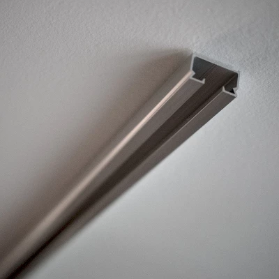Room/Dividers/Now 3ft Wide Ceiling Curtain Track Rail, Silver 4 Room/Dividers/Now 3ft Wide Ceiling Curtain Track Rail, Silver - Image 4