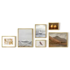 Americanflat 6 Piece Vintage Gallery Wall Art Set - White Caps, New Hampshire Autumn, Small Ship, Oranges Lemons By Maple + Oak 10 Americanflat 6 Piece Vintage Gallery Wall Art Set - White Caps, New Hampshire Autumn, Small Ship, Oranges Lemons By Maple + Oak -Home Decoration Store GUEST 83dfb673 3a44 4024 b3ce 9ed743392034
