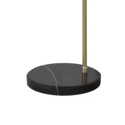 FC Design Modern Standing Adjustable Floor Lamp With Metal Dome Shade And Black Marble Base In Brass Gold Finish - Brass Gold -Home Decoration Store GUEST 8568dfdb a888 4199 be08 18fae6d0b81f