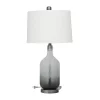 Coastal Glass Table Lamp Set Of 2 Gray - Olivia & May