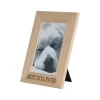 4x6 Inches "Best Dog Ever" Natural Wood & Glass Photo Frame - Foreside Home & Garden