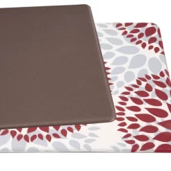 World Rug Gallery Modern Floral Circles Anti Fatigue Standing Mat -Home Decoration Store GUEST 879c4f9d 9d1d 459c 9465 6f5ea8a202b0