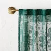 36"-66" Medallion Snap Grip French Curtain Rod Brass - Opalhouse™ Designed With Jungalow™