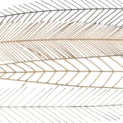 Metal Bird Feather Wall Decor - CosmoLiving By Cosmopolitan -Home Decoration Store GUEST 8828d483 c826 4c3b 8dc7 f5b3e5a8b73f