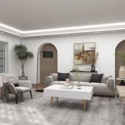 Traditional Metal Floor Lamp Black - Olivia & May -Home Decoration Store GUEST 8890e456 a6fb 4a04 b8e3 bb844c9a166b