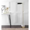 56.5" Iva Adjustable Library Floor Lamp Gold (Includes LED Light Bulb) -JONATHAN Y