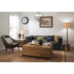 Mariner Tripod Style Wood Floor Lamp With Burlap Drum Shade Rust - Storied Home 33 Mariner Tripod Style Wood Floor Lamp With Burlap Drum Shade Rust - Storied Home -Home Decoration Store GUEST 8a6ac286 0484 4c7b 9437 d0990f97e8dd