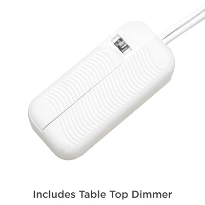 360 Lighting Simon Modern Table Lamps 25 1/2" High Set Of 2 Brushed Nickel With USB Charging Port And Table Top Dimmers White Fabric For Home Desk 4 360 Lighting Simon Modern Table Lamps 25 1/2" High Set Of 2 Brushed Nickel With USB Charging Port And Table Top Dimmers White Fabric For Home Desk - Image 4