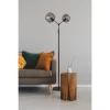 71.5" Ashton Collection Tall Floor Lamp Black (Includes LED Light Bulb) - Adesso