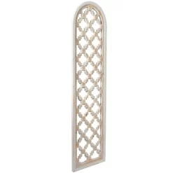 Wood Geometric Carved Trellis Wall Decor Brown - Olivia & May -Home Decoration Store GUEST 8d537c75 ba20 42ac 9ef4 25fdcc372b9b