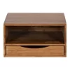 12.5" X 10" X 7" Hutton Floating Wall Shelf With Drawer - Kate & Laurel All Things Decor
