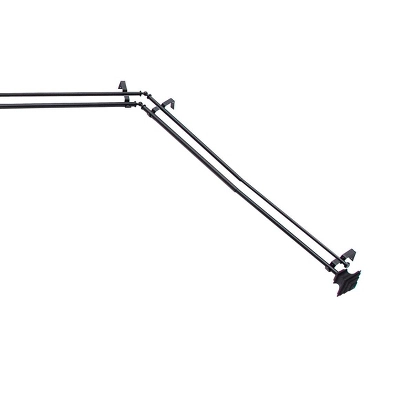 Kenney Mission 3/4" Decorative Bay Window Double Curtain Rod 10 Kenney Mission 3/4" Decorative Bay Window Double Curtain Rod - Image 10