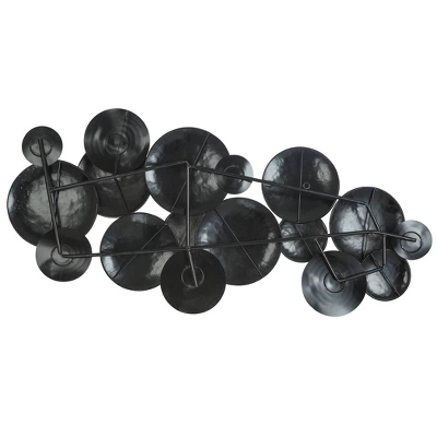 Sorcerers Stones Handmade Metal Wall Sculpture Silver - StyleCraft 2 Sorcerers Stones Handmade Metal Wall Sculpture Silver - StyleCraft - Image 2