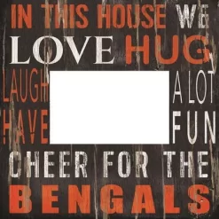 NFL Fan Creations 10x10 In. This House Frame -Home Decoration Store GUEST 9011b08c 0094 48ad b3ca 9049bece7134