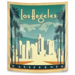 Los Angeles By Anderson Design Group Wall Tapestry - Americanflat -Home Decoration Store GUEST 9044b832 3469 4809 9d8e f08908d69c40
