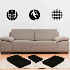 Nevlers Non-Slip Grip Pad For Rugs 8'x10' - Black -Home Decoration Store GUEST 90ee3aa3 ae75 4e62 b9b8 8cecd11dcf68 2