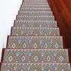 Sussexhome Stair Treads Traditional Collection Contemporary And Soft, Adhesive Tape, 9" X 28" , Pack Of 4/7/13/15
