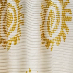 1pc 50"x84" Light Filtering Jacquard Curtain Panel Gold - Opalhouse™ Designed With Jungalow™ -Home Decoration Store GUEST 914fca59 4940 4a38 977a d369d522b944