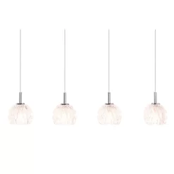 Lanson Pendant Chrome/Clear - Safavieh -Home Decoration Store GUEST 93103299 83bc 4763 9796 6a8a520afeda
