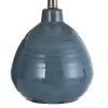 Ceramic Table Lamp Turquoise - StyleCraft