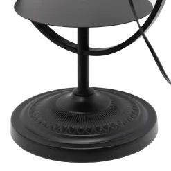 Bedside Nightstand End Table Dual Shelf Decorative Floor Lamp Black - Elegant Designs -Home Decoration Store GUEST 93ba2002 1418 4276 a63e 24cb269b0258