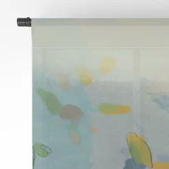 Lunetricotee Garden With Sea View And Olive Tree Single Panel Sheer Window Curtain - Deny Designs -Home Decoration Store GUEST 93f3352d d602 4c9a 8847 3b4be5b369a5