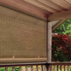 72" X 72" Outdoor Oval Vinyl Cord-Free PVC Rollup Blinds Woodgrain - Radiance 7 72" X 72" Outdoor Oval Vinyl Cord-Free PVC Rollup Blinds Woodgrain - Radiance -Home Decoration Store GUEST 951e4fde 5d8f 4460 97e5 cee57f03e647