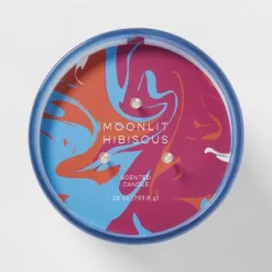 28oz Glass Moonlit Hibiscus Candle Light Blue - Opalhouse™ 5 28oz Glass Moonlit Hibiscus Candle Light Blue - Opalhouse™ -Home Decoration Store GUEST 9562dc6d 4e42 481c 91d9 1f68f9f8ac72