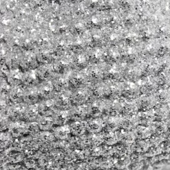 12.6" Diamond Studded Rhinestone Look Kitty Cat Feline Kids' Desk Nightstand Table Lamp With Faux Silk Fabric Shade Silver - Lalia Home -Home Decoration Store GUEST 969441d4 13a1 4e95 b788 5c5ecb9db07a