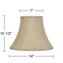 360 Lighting Traditional Floor Lamp Swing Arm 70" Tall Antique Brass Imperial Taupe Fabric Bell Shade For Living Room Reading Bedroom -Home Decoration Store GUEST 9724e0d0 7ec3 4884 b7b0 96cd01a0e9de