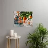 Bethany Young Photography Amalfi Coast Oranges Fiber Wall Art - 22" X 16" - Society6