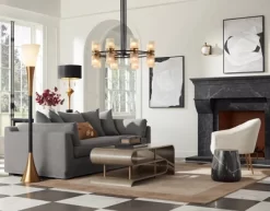 Possini Euro Design Modern Glam Style Torchiere Floor Lamp 72.5" Tall Black Antique Brass Metal White Glass Shade Living Room Reading Uplight -Home Decoration Store GUEST 9a9eae15 57c7 47c6 a817 3604a4a1baa9