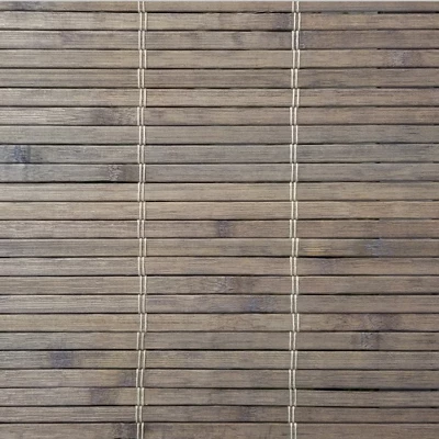 Radiance Brooklyn 34-in Cordless Driftwood Bamboo Roman Shade 5 Radiance Brooklyn 34-in Cordless Driftwood Bamboo Roman Shade - Image 5