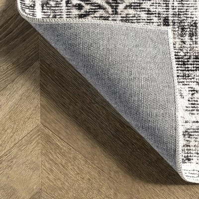 NuLOOM Gladys Machine Washable Vintage Medallion Area Rug 6 NuLOOM Gladys Machine Washable Vintage Medallion Area Rug - Image 6