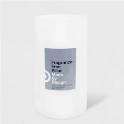 Unscented Pillar Candle White - Made By Design 6 Unscented Pillar Candle White - Made By Design -Home Decoration Store GUEST 9cbe6075 1247 48fa bb01 c383f743ddb0