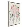 23" X 33" Sylvie Mother Nature Framed Canvas Wall Art By Stacie Bloomfield Natural - Kate And Laurel