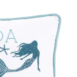 C&F Home 10" X 10" Not A Mermaid Embroidered Throw Pillow