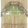 GoodGram Happy Chef Kitchen Curtain Tier And Swag Set By Achim Importing Co - Asst. Sizes