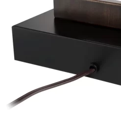 360 Lighting Todd Modern Table Lamps 30" Tall Set Of 2 Bronze With USB And AC Power Outlet In Base Oatmeal Shade For Bedroom Living Room Bedside Desk -Home Decoration Store GUEST a0968548 a479 4a64 9a62 4ef805e80617