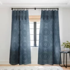 Little Arrow Design Co Boho Sun And Stars Dark Blue Single Panel Sheer Window Curtain - Deny Designs -Home Decoration Store GUEST a09fbcaf f093 4a8e b8ca 75308c1f0521