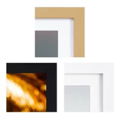 10pc Gallery Frame Box Set White/Black/Gold - Kate & Laurel All Things Decor -Home Decoration Store GUEST a14bb384 f373 4b6b 9a75 cfabd08ea166