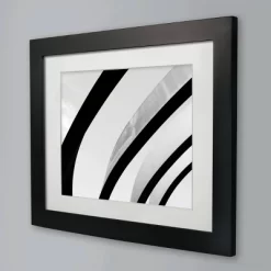 Home Decoration Store 38 14" X 18" Matted To 11" X 14" Wide Gallery Frame Black - Room Essentials™