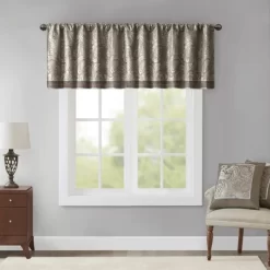 18"x50" Charlotte Jacquard Window Valance -Home Decoration Store GUEST a257c232 087c 4397 9d16 7f96d348fff6