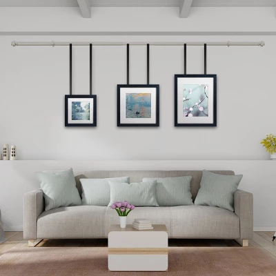 1-Inch Curtain Rod- Decorative Modern Urn Finials And Hardware- For Home Decor In Bedroom And Kitchen, 66-120-Inch By Hastings Home (Gray) 4 1-Inch Curtain Rod- Decorative Modern Urn Finials And Hardware- For Home Decor In Bedroom And Kitchen, 66-120-Inch By Hastings Home (Gray) - Image 4