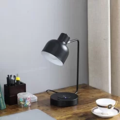 15.25" Vadim Adjustable With Charging USB Port Station Student Task Table Lamp Black - Ore International 7 15.25" Vadim Adjustable With Charging USB Port Station Student Task Table Lamp Black - Ore International -Home Decoration Store GUEST a46a5196 f41d 4cf5 a6e3 41aa0c9b37a3