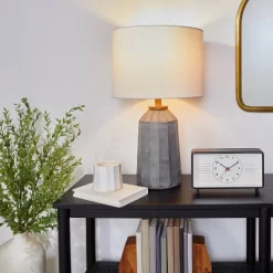 Carved Ceramic Table Lamp Dark Gray (Includes LED Light Bulb) - Hearth & Hand™ With Magnolia 5 Carved Ceramic Table Lamp Dark Gray (Includes LED Light Bulb) - Hearth & Hand™ With Magnolia -Home Decoration Store GUEST a46bfd2c 5e9b 4152 a76f 8481e7b67a1c