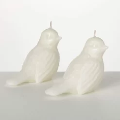 3.5"H Sullivans White Bird Candle - Set Of 2, White 5 3.5"H Sullivans White Bird Candle - Set Of 2, White -Home Decoration Store GUEST a4d355fc 9d27 4d75 b76c 31e1f084b70f