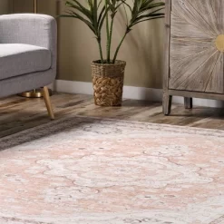 NuLOOM Tracie Machine Washable Floral Medallion Area Rug 22 NuLOOM Tracie Machine Washable Floral Medallion Area Rug -Home Decoration Store GUEST a542b5bd 7b26 4b53 bf4c 3ef6e8fd4858