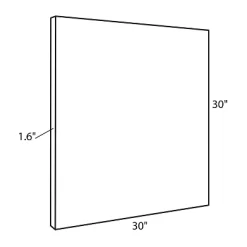 30" X 30" Sylvie I Feel Pretty Framed Canvas By Leah Nadeau Natural - Kate & Laurel All Things Decor -Home Decoration Store GUEST a548719c 982f 49c9 997c 93343a90d26f